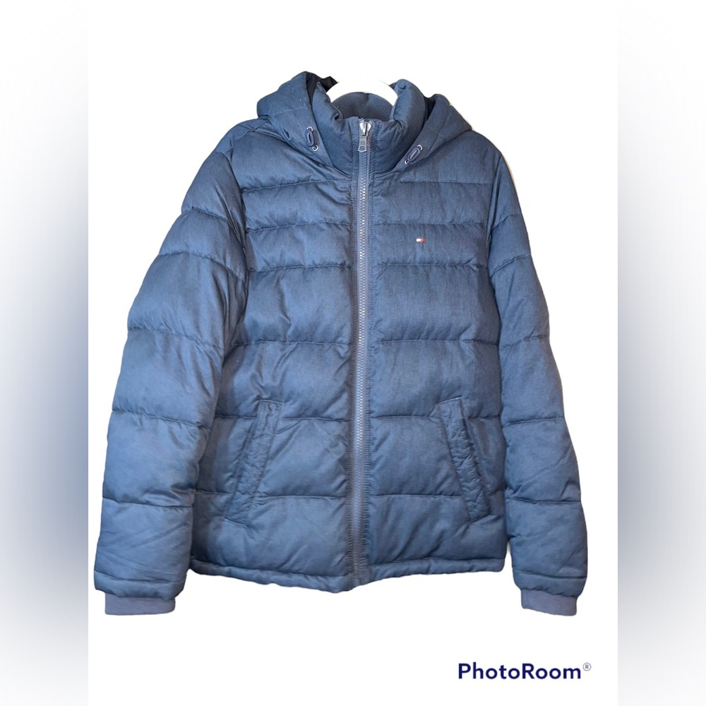 Navy Blue Tommy Hilfiger Winter Coat Men’s